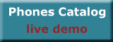Phones Catalog live demo